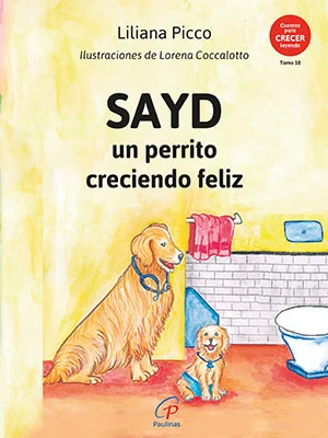 Sayd, un perrito creciendo feliz